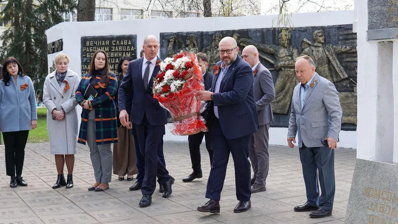 Память заводчан‑фронтовиков почтили на Метровагонмаше Мытищ в честь Дня Победы