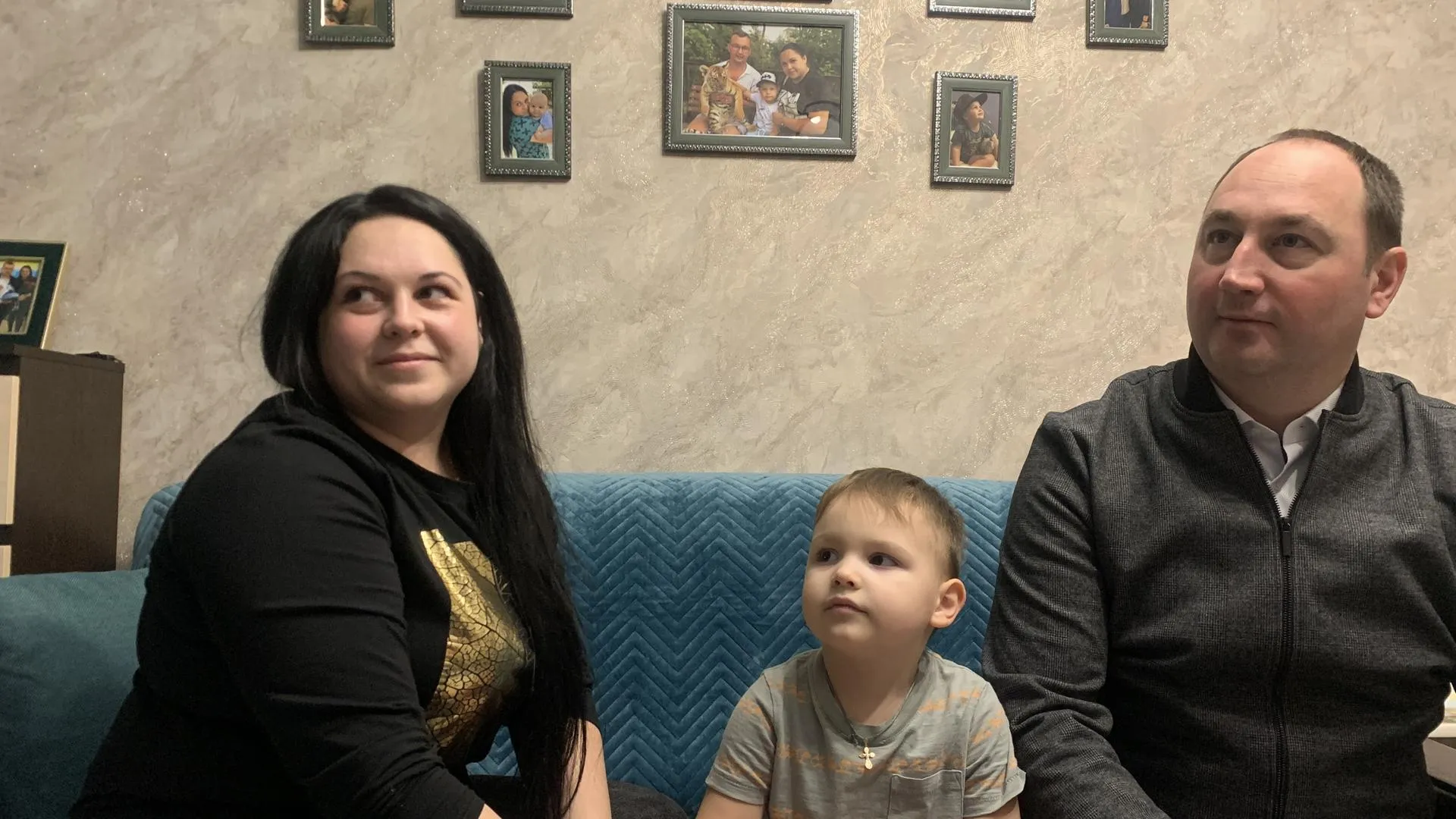 В Ступине поздравили с двойным днем рождения семью мобилизованного