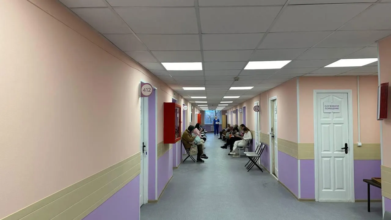 В женской консультации больницы Электростали отремонтировали 4 этаж