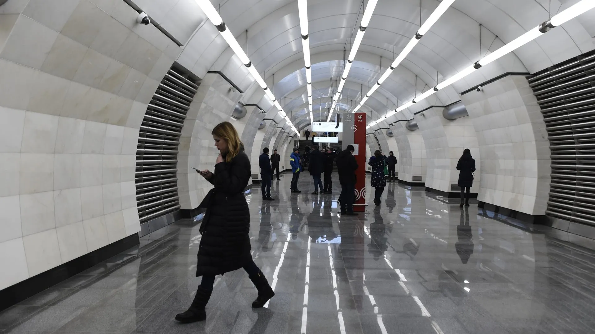 Московское метро справилось с нагрузкой во время подтопления на «салатовой» ветке