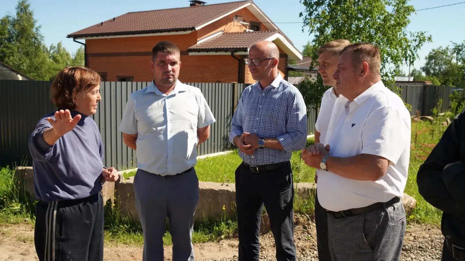 В Сергиево-Посадском округе строят дорогу к участкам многодетных семей
