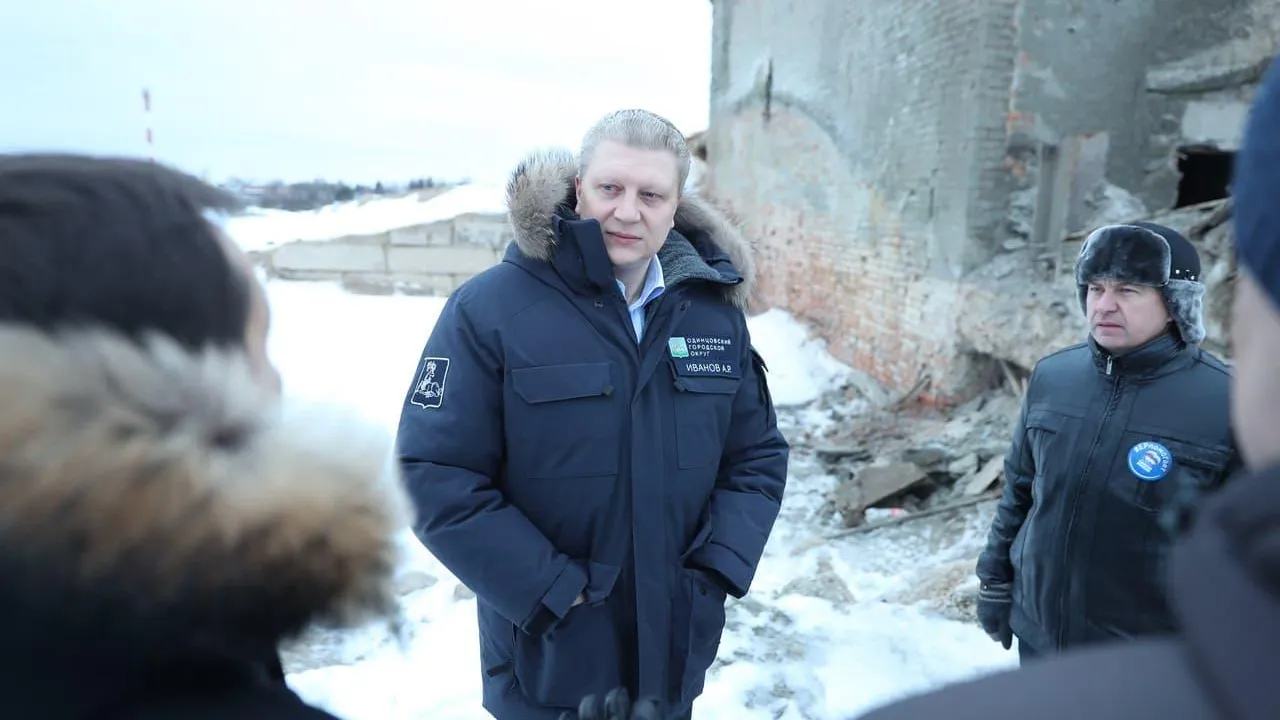 Глава Одинцовского округа проинспектировал закрытые бетонные заводы в Больших Вяземах