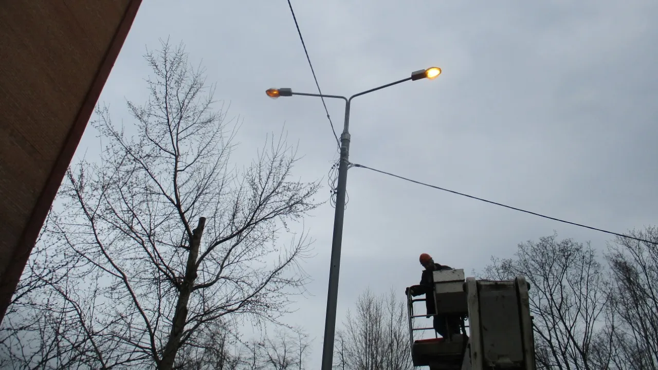 Наружное освещение восстановили в частном секторе Котельников