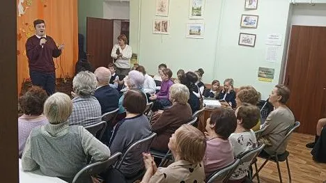 В Рузской библиотеке прошла праздничная программа для пенсионеров