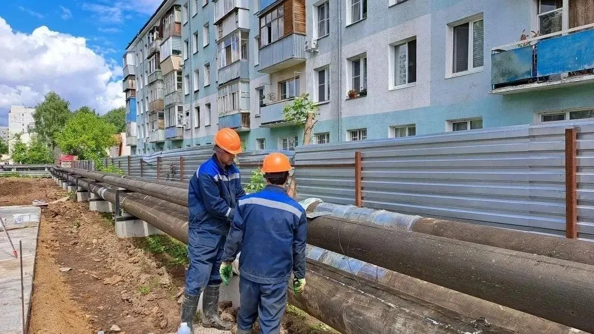 В Долгопрудном продолжают вынос сетей для школы на 1500 мест