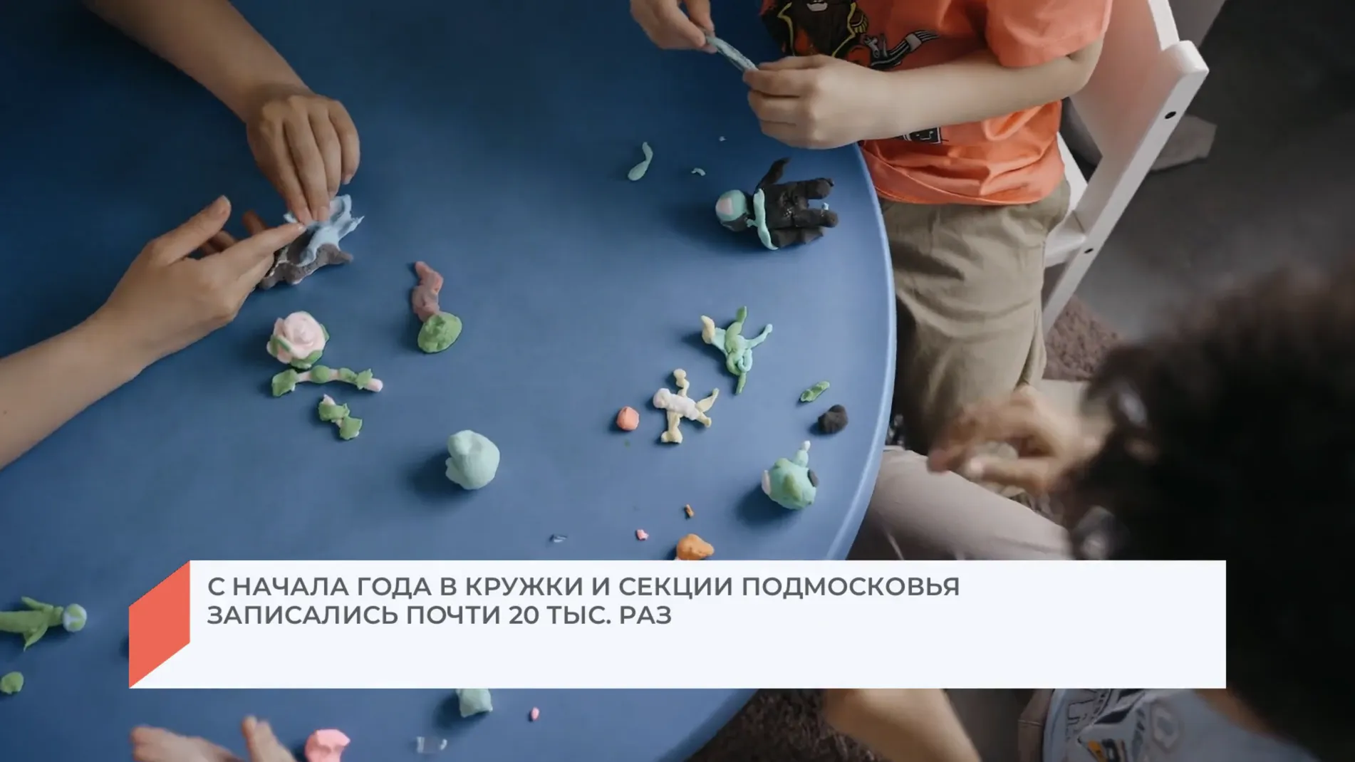 Жители Подмосковья почти 20 тысяч раз записались в кружки и секции с начала 2026 года