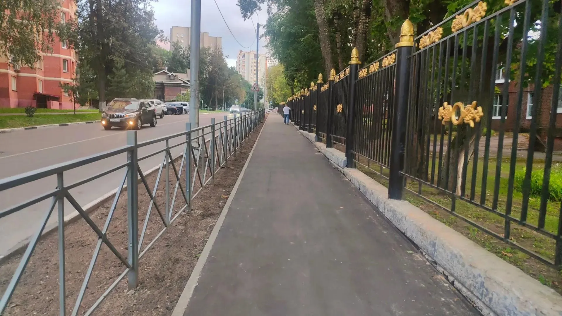 В деревне Калитино Богородского округа открыли детскую площадку