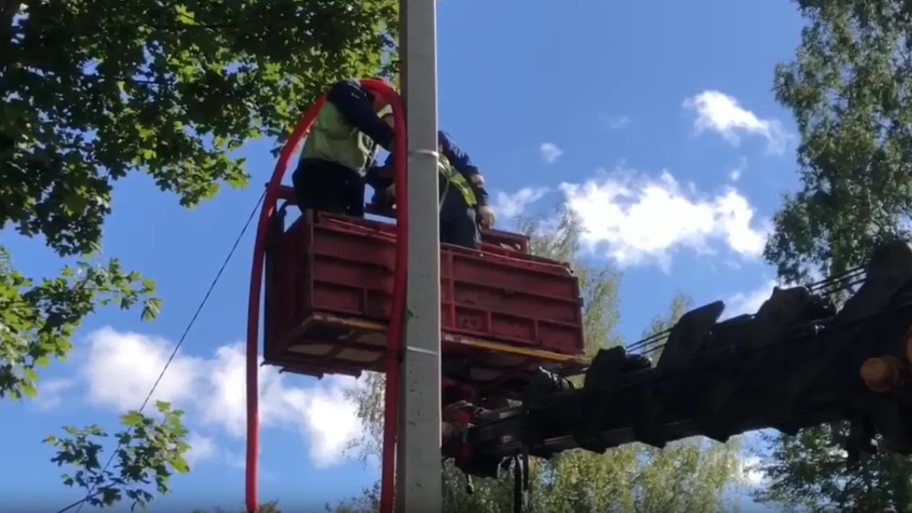 Более 560 энергоэффективных светильников установят в Шаховской