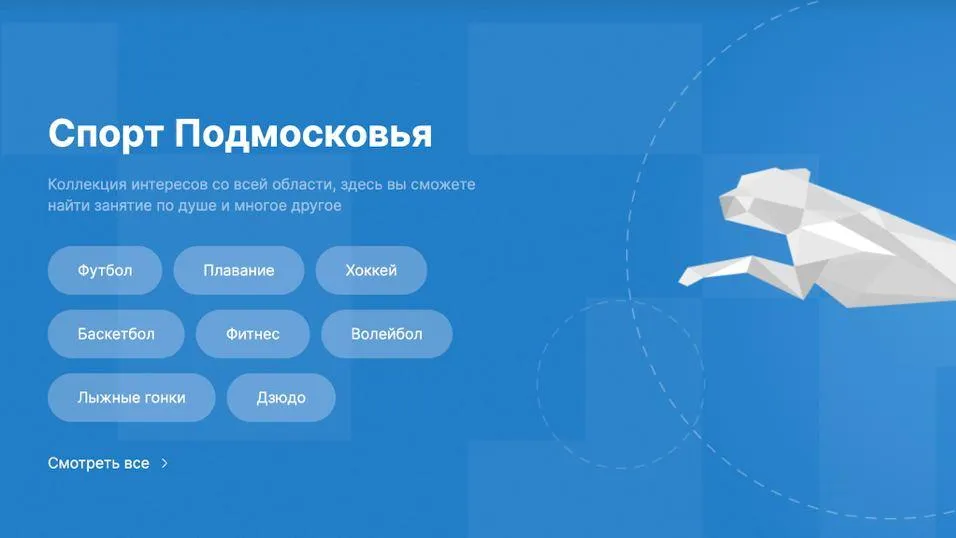 Сервис «Спорт Подмосковья» попал в финал Всероссийского конкурса «ПРОФ‑IT»
