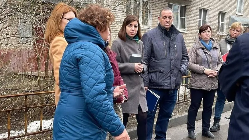 Встреча с жителями МКД № 20 на улице Коминтерна состоялась в Мытищах