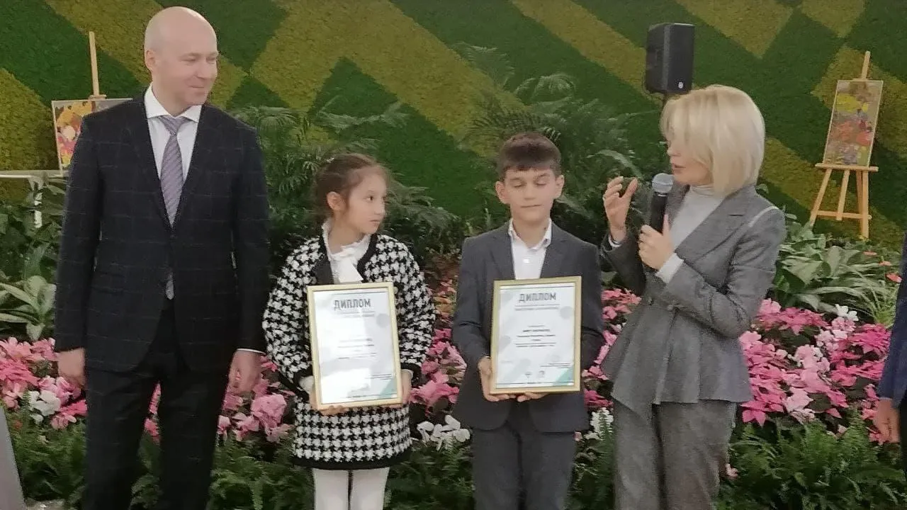 Юная жительница Подмосковья получила диплом премии «Экология – дело каждого»