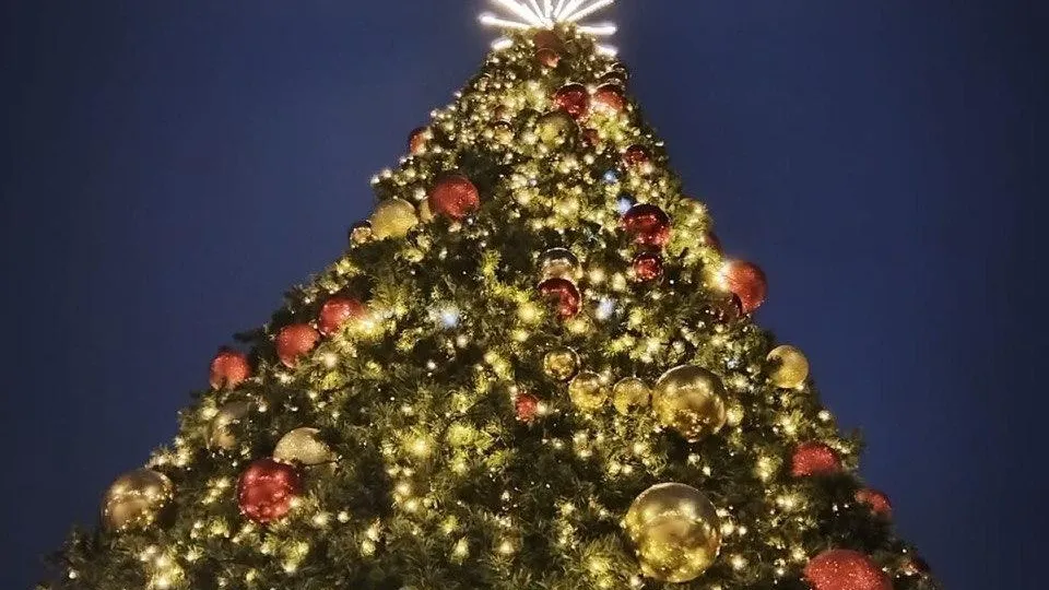 Коммунальщики Подмосковья украшают общественные территории к Новому году