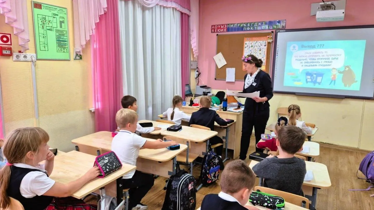 Регоператор Ногинского кластера продолжает экопросвещение детей