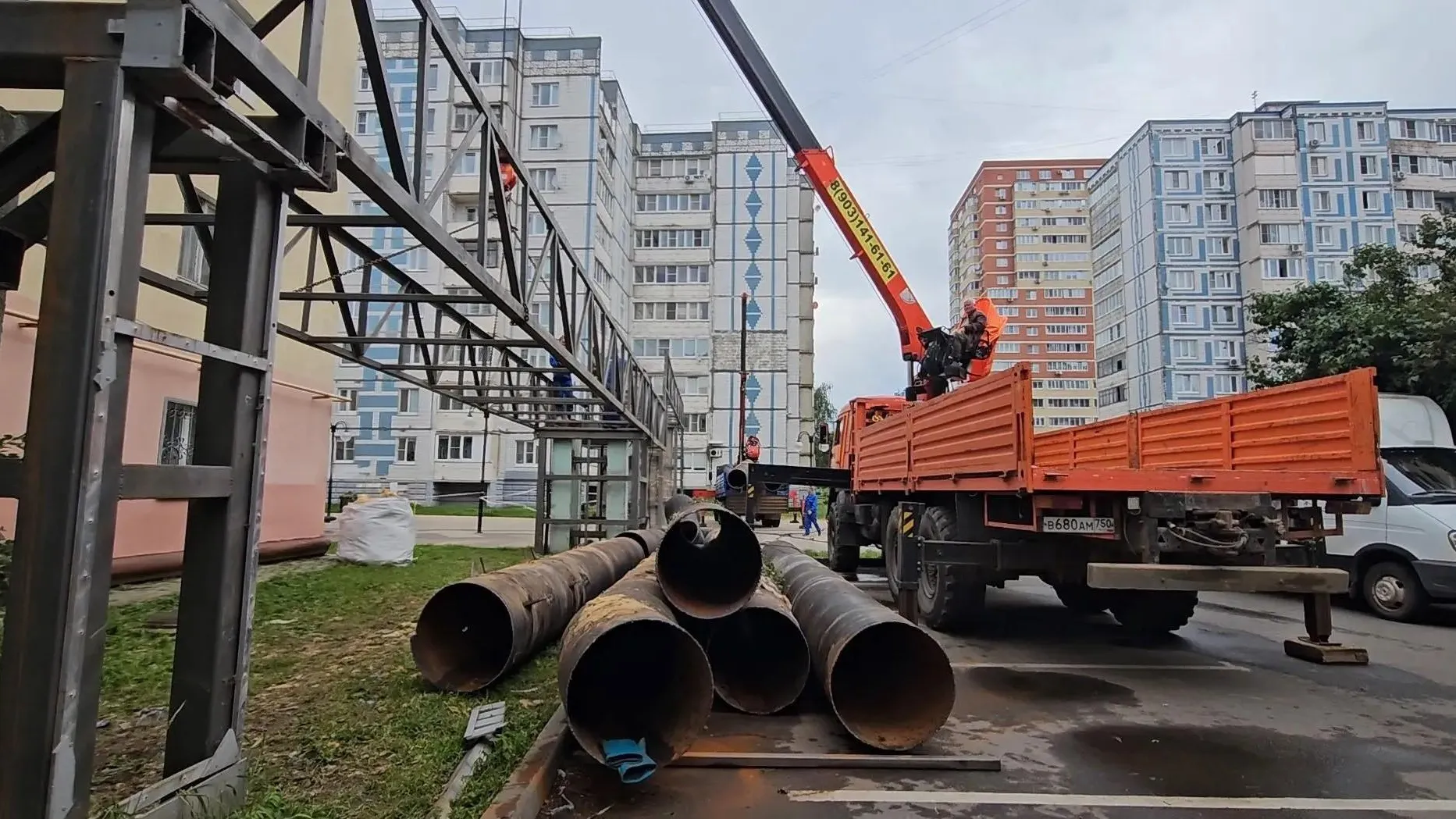 В Клину демонтируют 9,8 км старых теплотрасс до августа