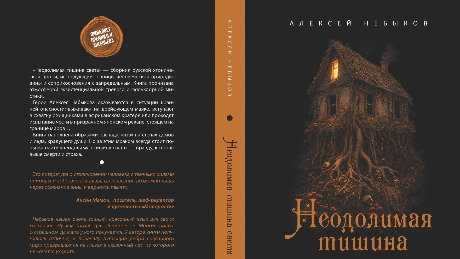 Вышла новая книга писателя Алексея Небыкова «Неодолимая тишина света»