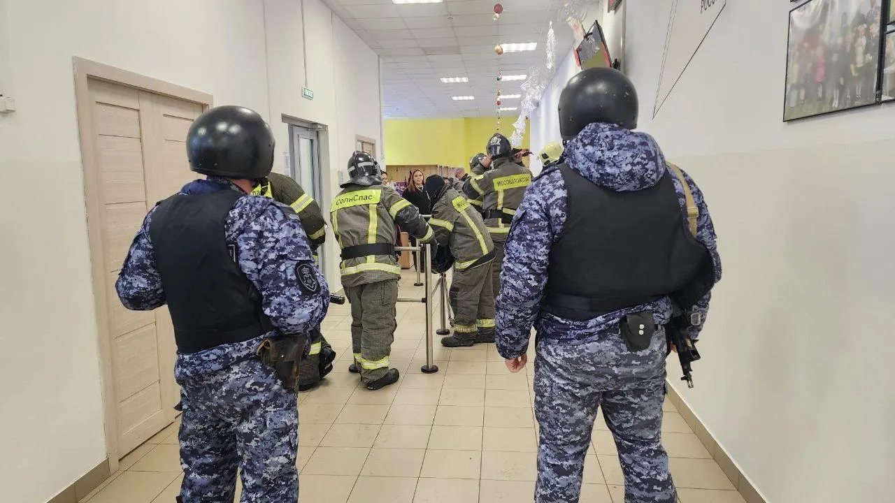 В Солнечногорске провели тренировки по эвакуации при пожаре