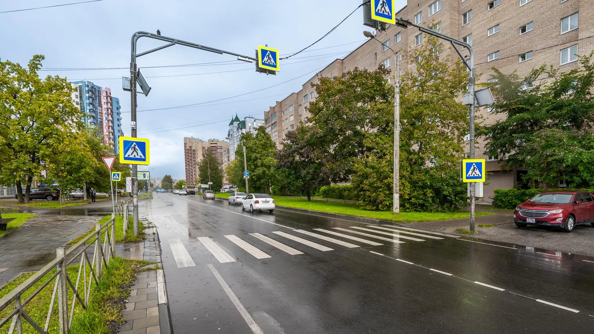 В 12 округах Подмосковья восстановили знаки на региональных дорогах