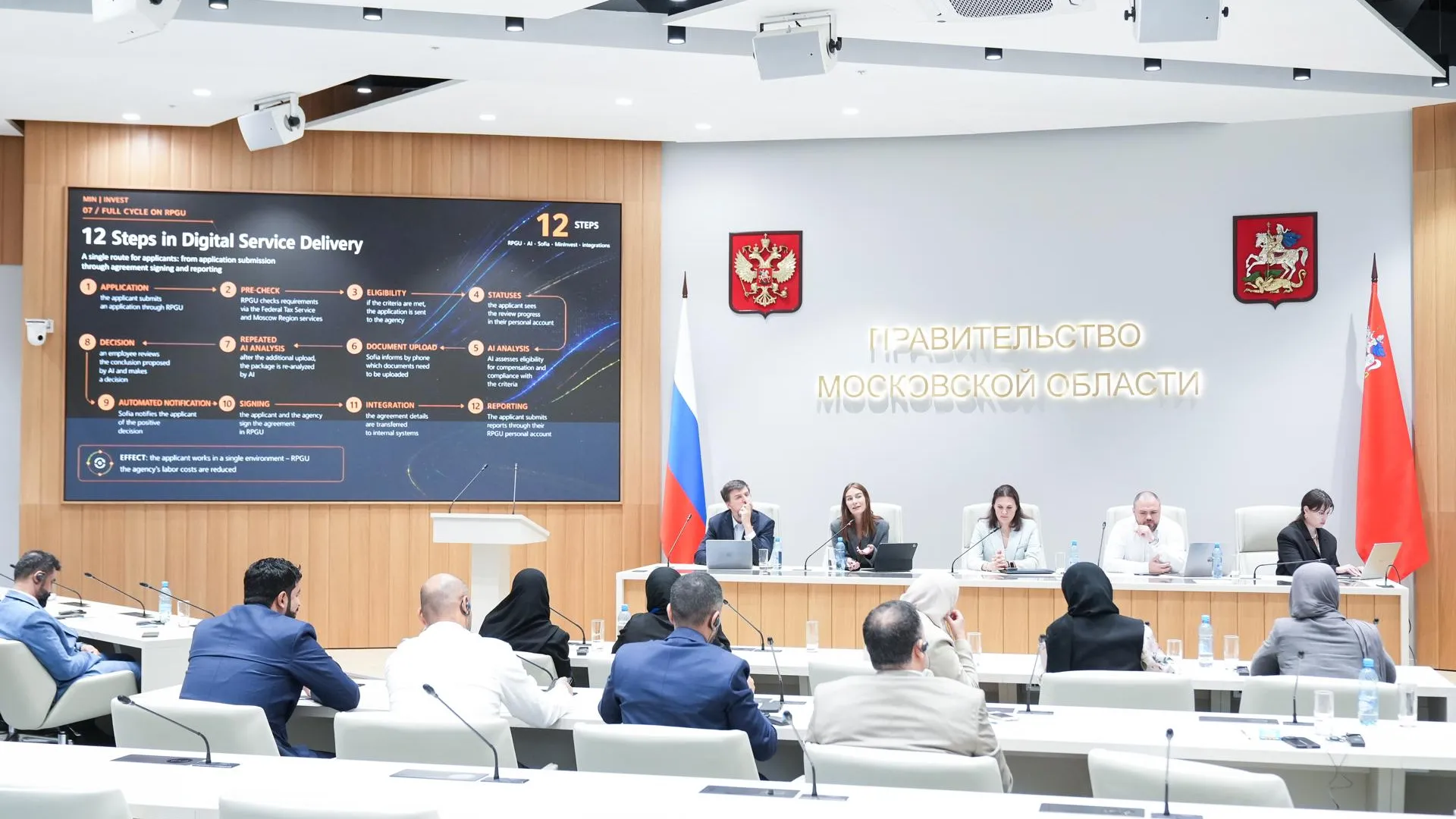 Подмосковье представило Оману цифровые сервисы поддержки бизнеса