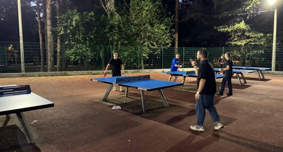 В Жуковском любители настольного тенниса смогут заниматься спортом в вечерние часы