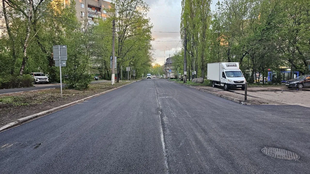 Новое асфальтовое покрытие появилось на шести улицах Люберец