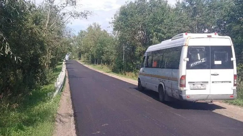 В Истре отремонтировали региональную дорогу между деревнями