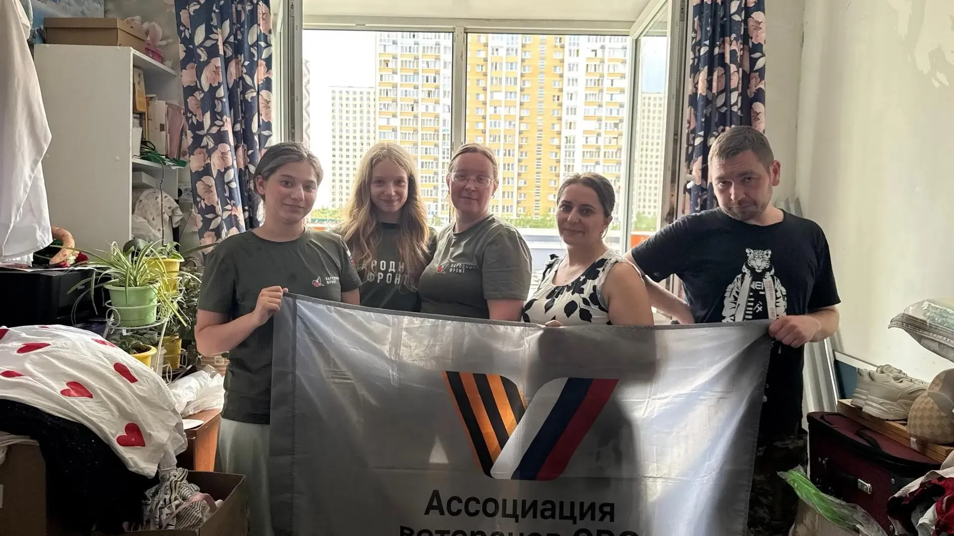 В Ленинском округе помогли семьям участников СВО