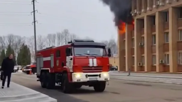 Более 400 человек эвакуировали из здании администрации Каширы во время пожара