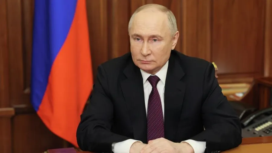Путин принимает участие в расширенном заседании коллегии Генпрокуратуры РФ