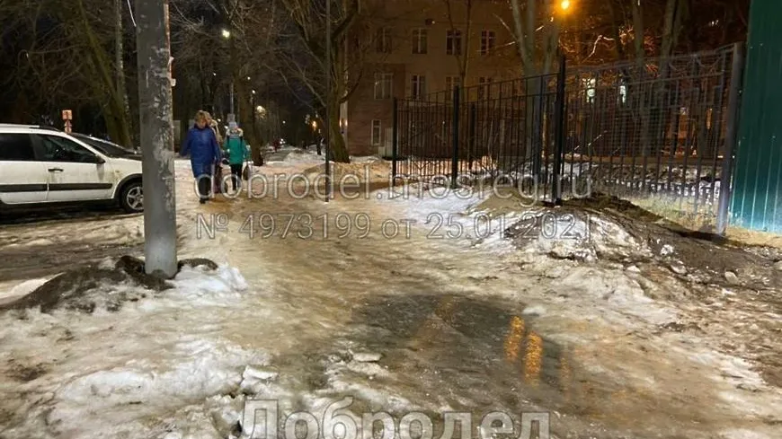 Жителей Подмосковья предупредили о мокром снеге и гололеде в новогоднюю ночь