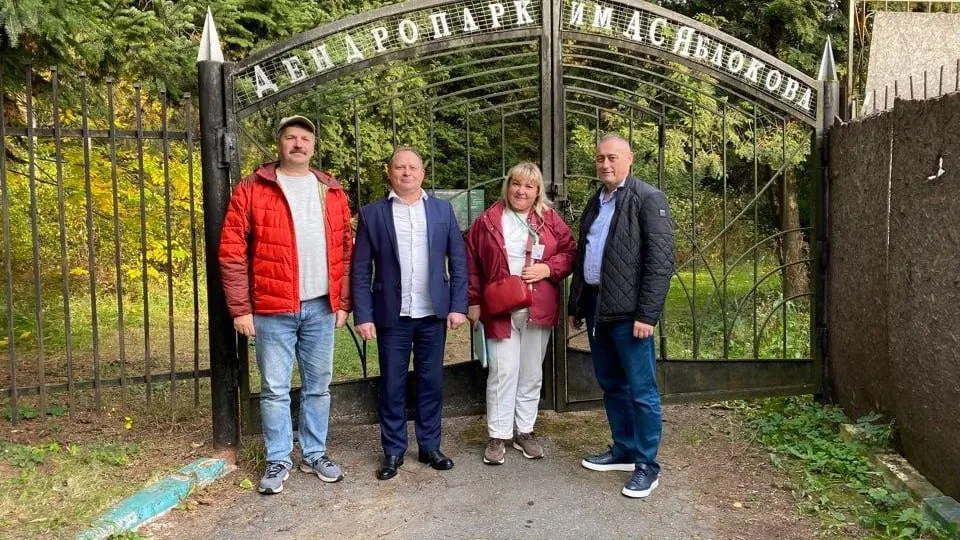 Подмосковный лесопитомник принял делегацию из Республики Сербской