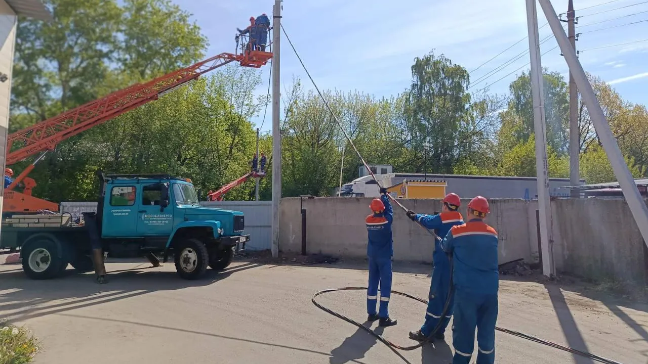 Электроснабжение цеха по производству сварочных электродов обеспечили в Щелкове