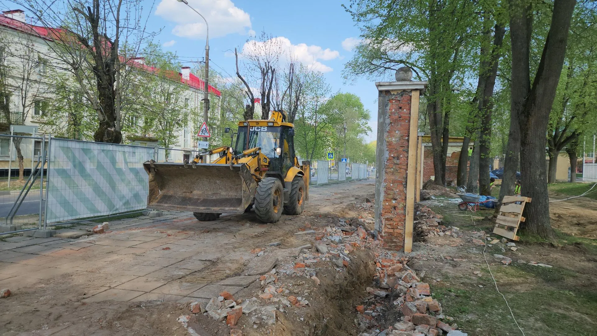 В Ступине новые трибуны стадиона «Металлург» готовы на 30%