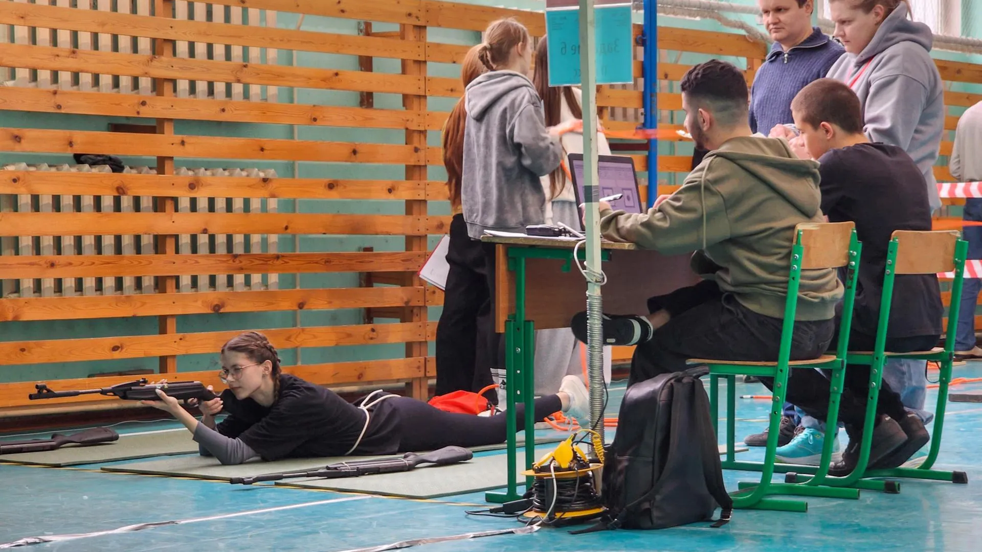 В школе поселка Быково 250 школьников выступают на региональном этапе Всероссийской олимпиады по ОБЗР