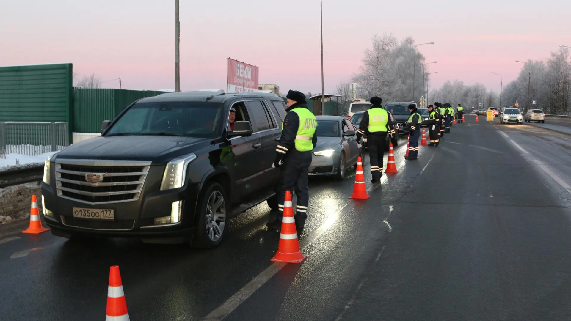 Водителей в Красногорске проверят на трезвость по пятницам и субботам