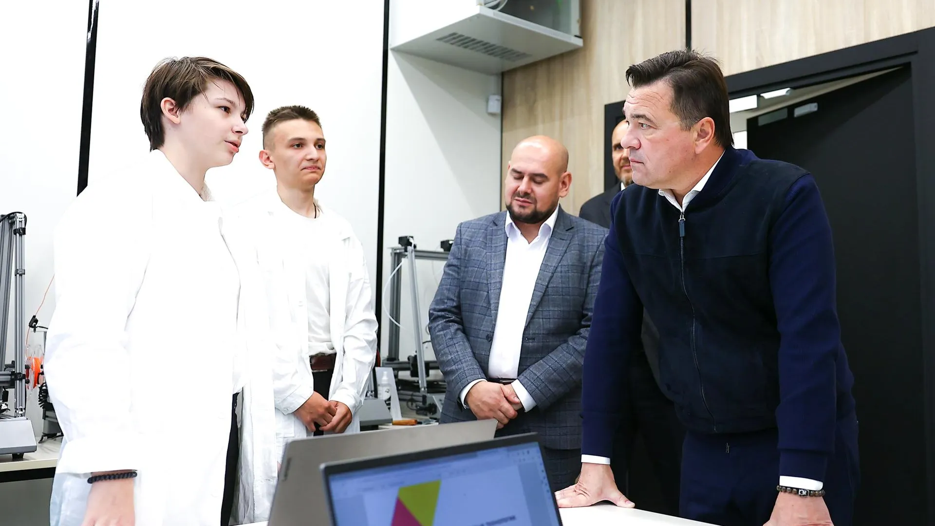 Воробьев: открытие технопарка – большой шаг для нашей системы образования