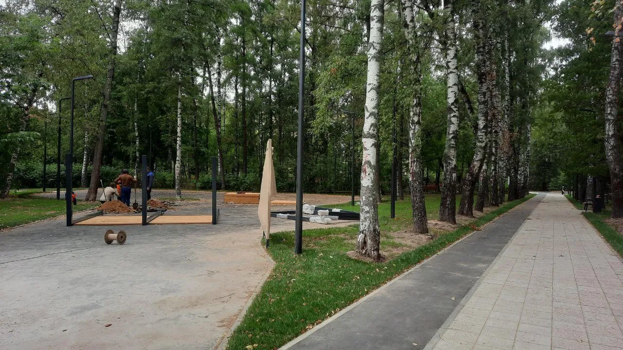 В Королеве после реконструкции открылся сквер Академика В.Я. Бруя