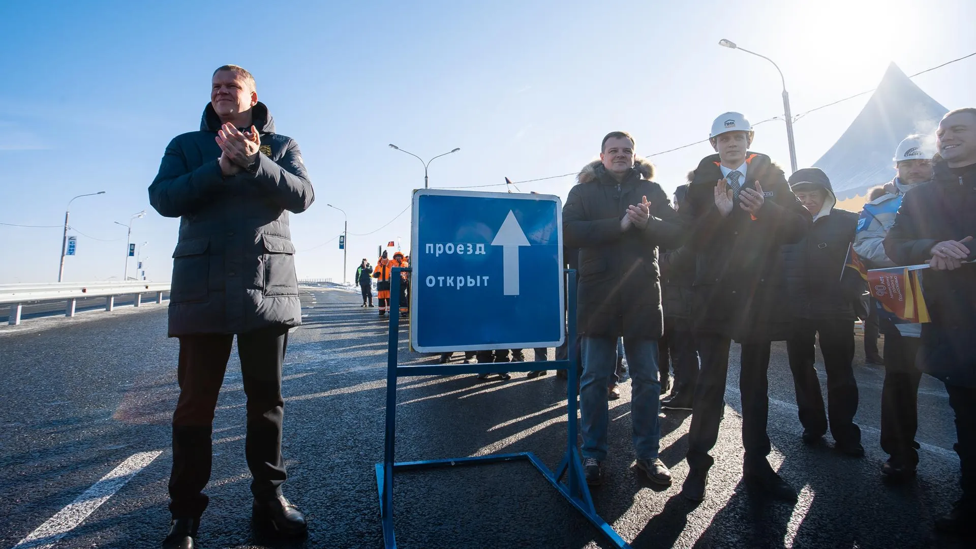 Эстакаду Дрожжино – Боброво открыли в Ленинском районе