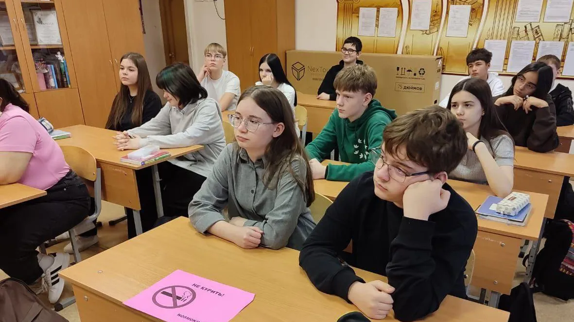 В Кашире продолжаются просветительские мероприятия против курения