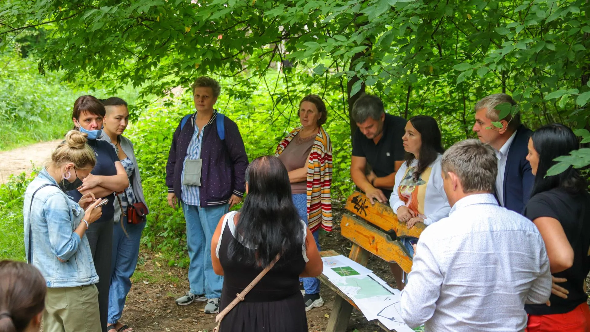 Детская площадка появится в лесопарке Котельников
