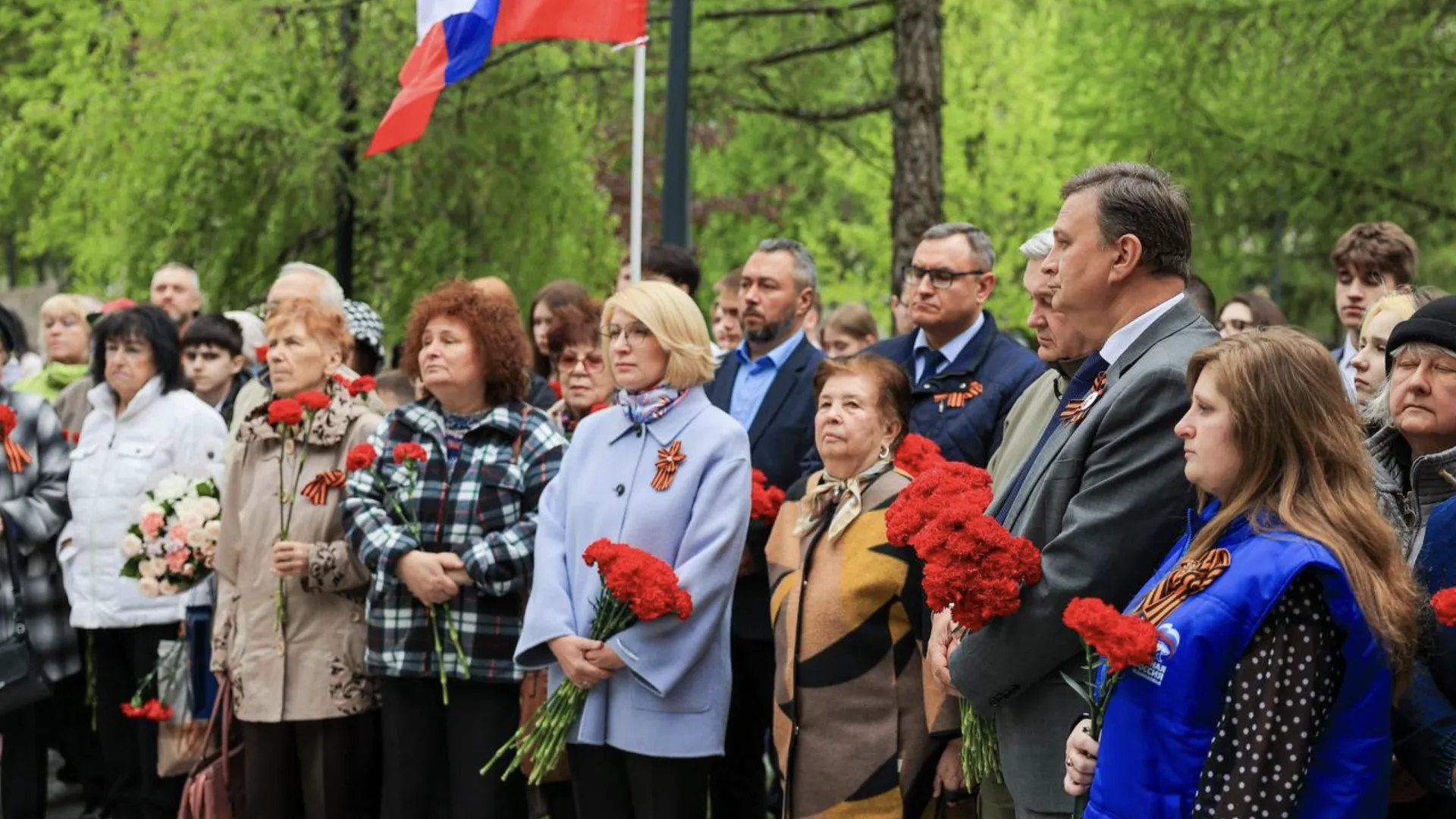 Подмосковная «Единая Россия» провела мероприятия в честь Дня воинской доблести