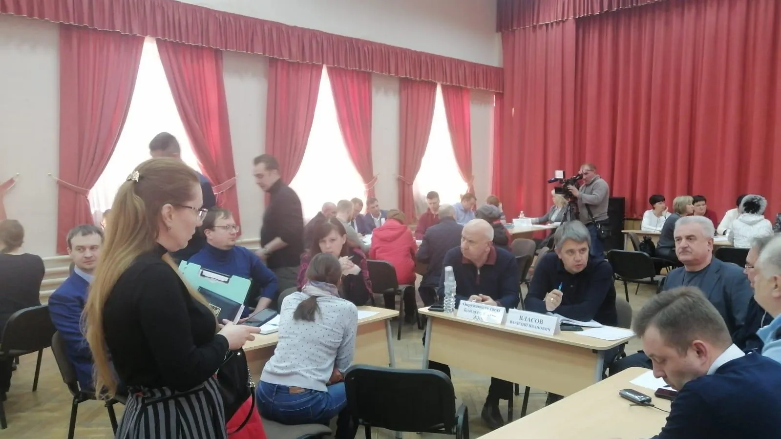На встрече с главой Люберец жителей распределяли по темам вопросов