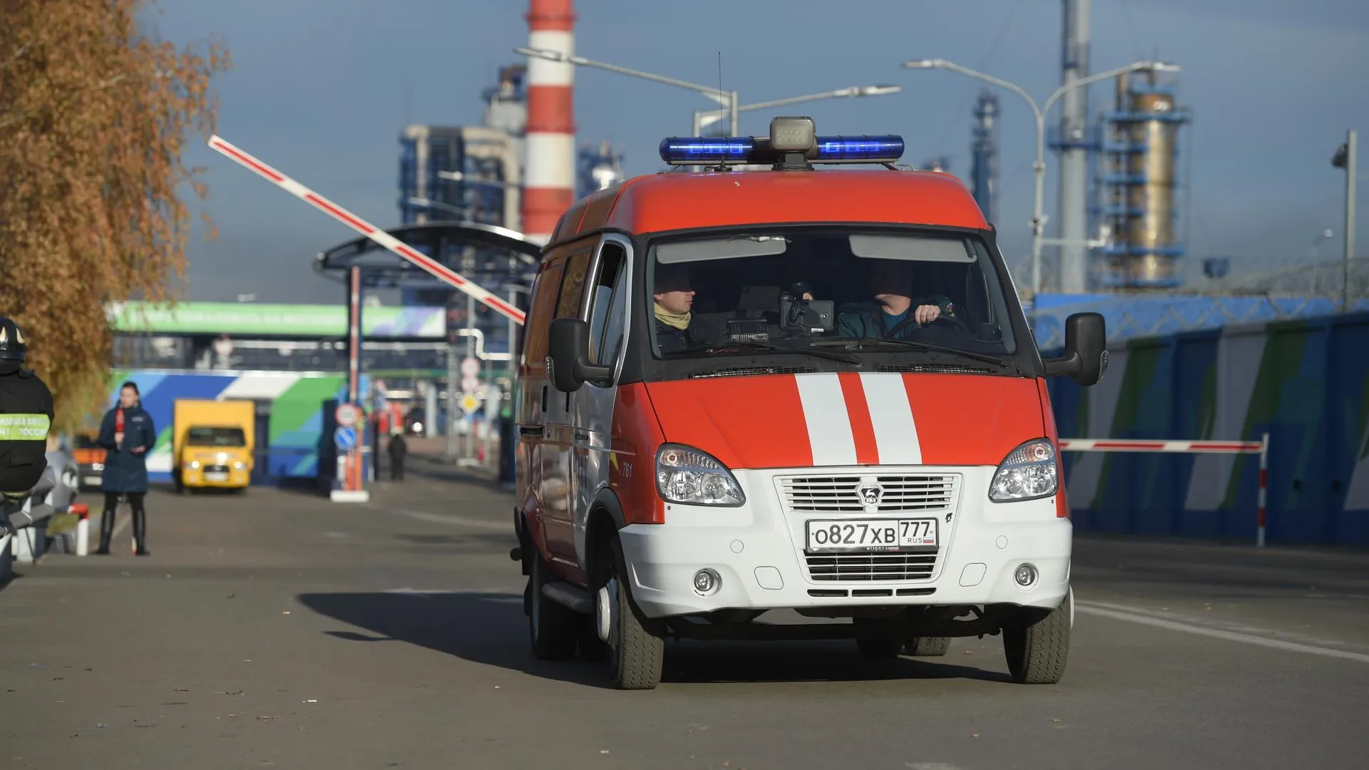 Здание заброшенной школы сгорело в Чехове