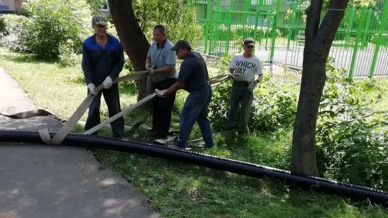 В микрорайоне Климовск Подольска заменят трубы тепловых сетей отопления