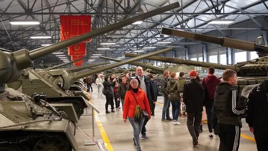 Свыше 4 тыс человек посетили Музей бронетанковой техники в Подмосковье в День танкиста