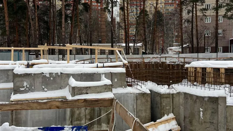 Православный храм строят в Мытищах