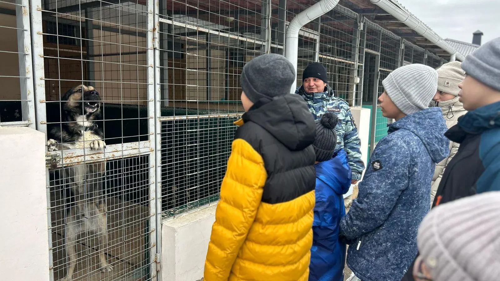 Воспитанники «Созвездия» побывали на экскурсии в отделе полиции Рузы