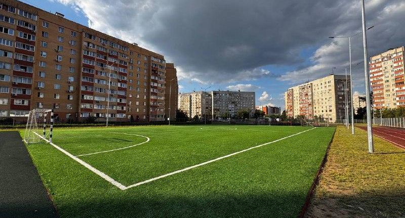 Стадион школы № 10 в Жуковском откроют для свободного посещения с сентября