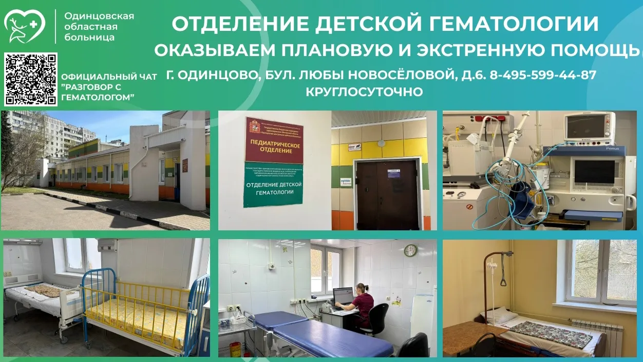 В Одинцовском округе запустили чат с детским гематологом