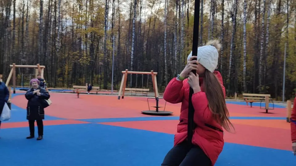 Новая игровая зона появилась в Центральном парке Ногинска