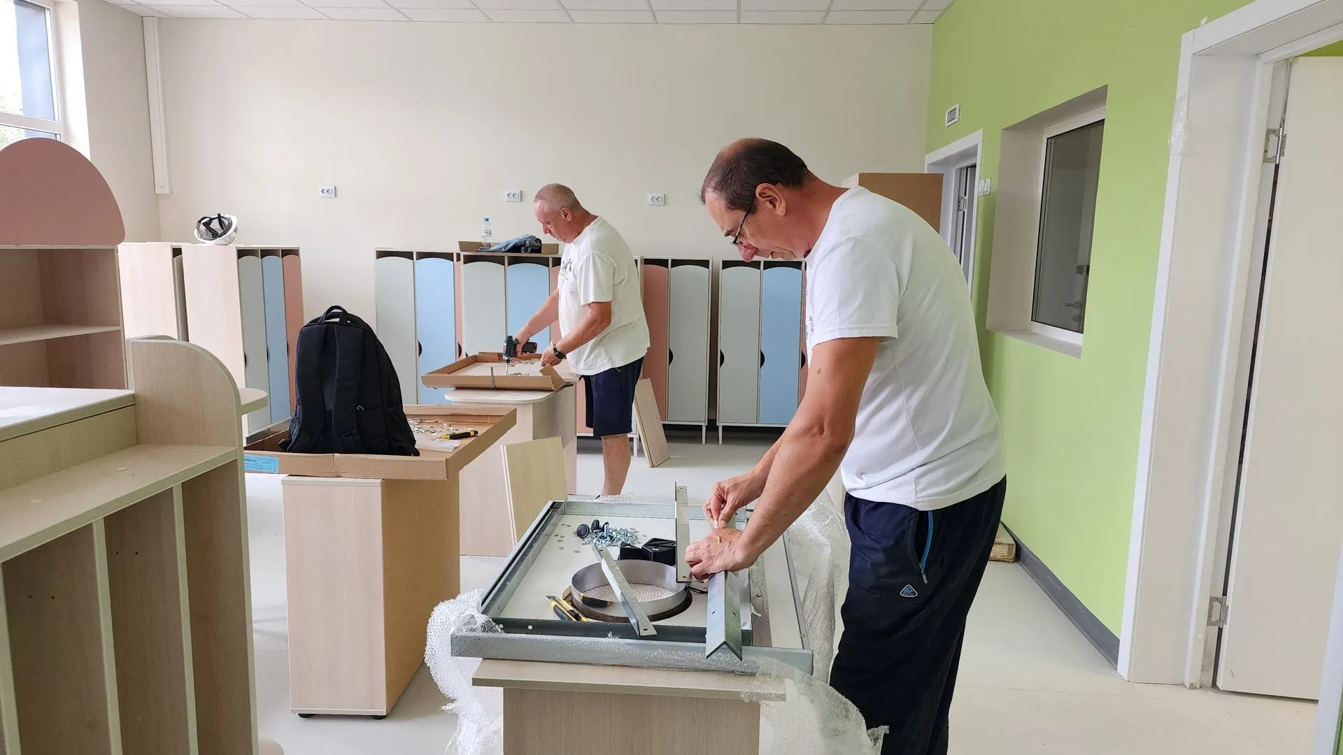 Новый детский сад в Мытищах готовится принять ребят с 1 сентября